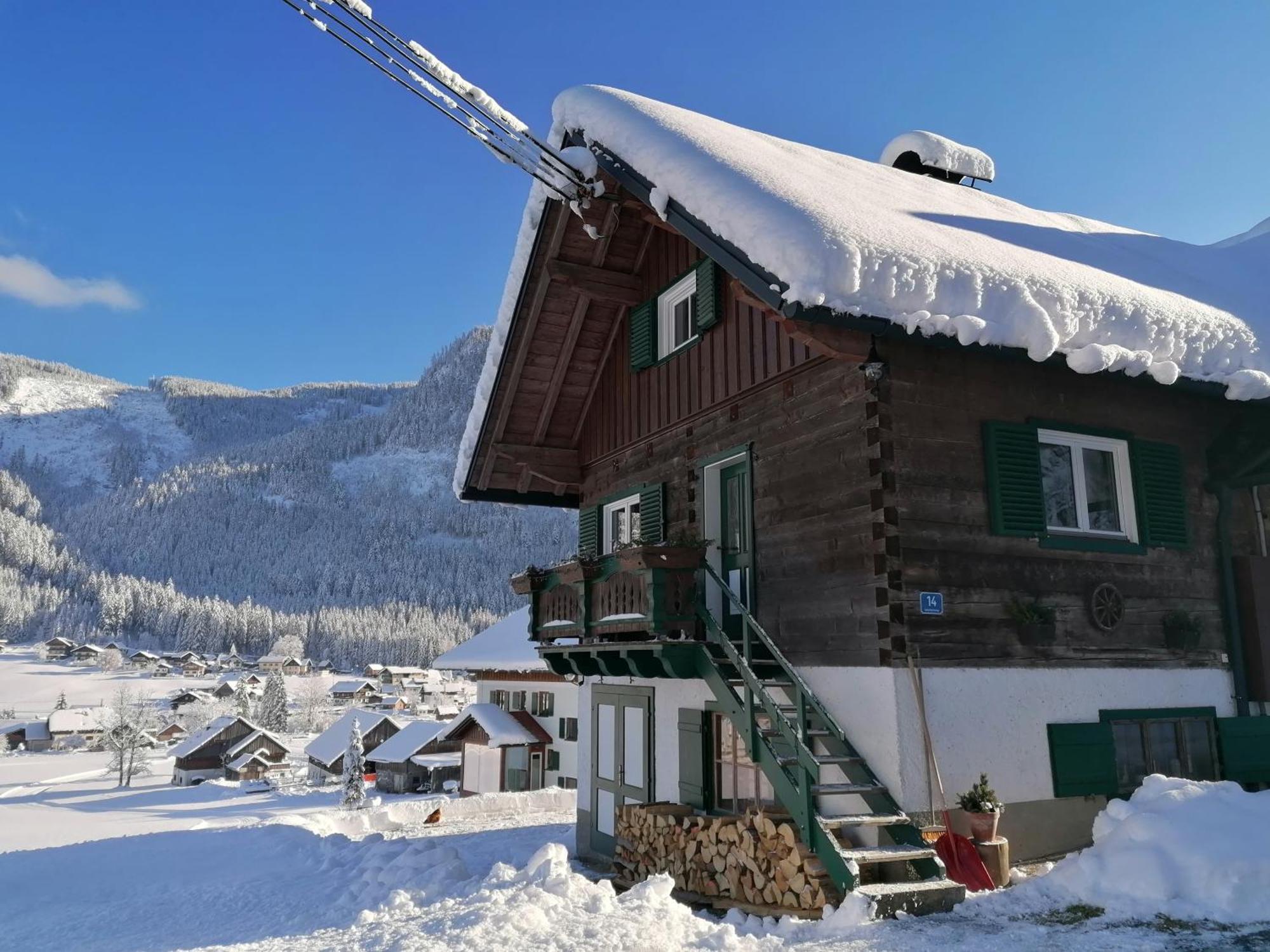 Ferienhaus Asterbach Gosau Buitenkant foto