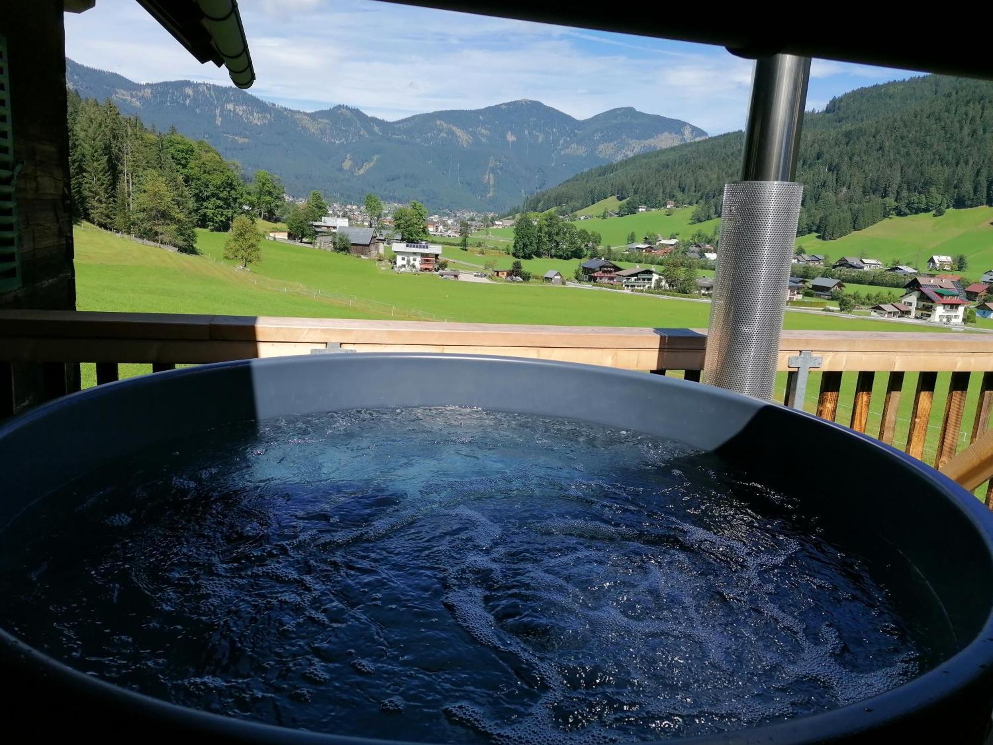 Ferienhaus Asterbach Gosau Buitenkant foto